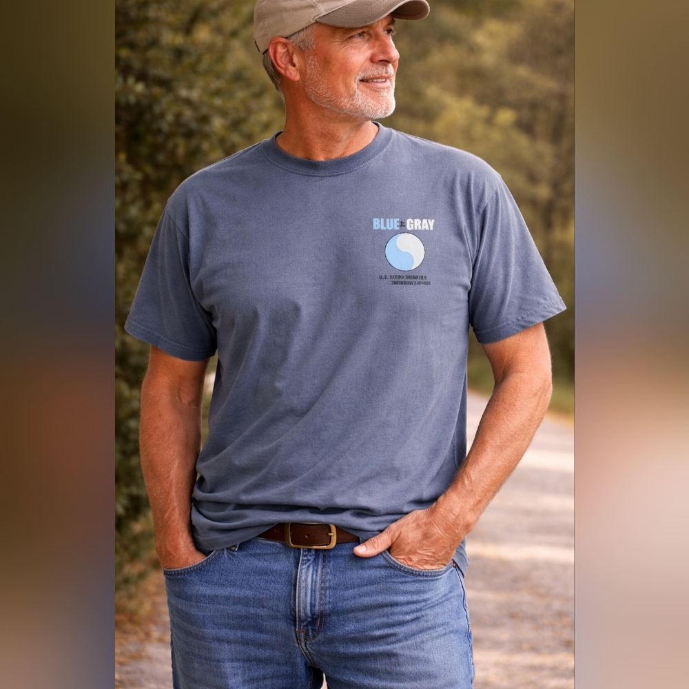 29th Infantry Division “Blue & Gray” D-Day Shirt – Wayne Vansant (Blue)
